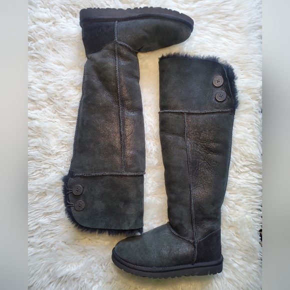Ugg Bailey Button Over the Knee boots - Picture 2 of 12